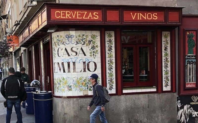 Bar del barrio de Prosperidad