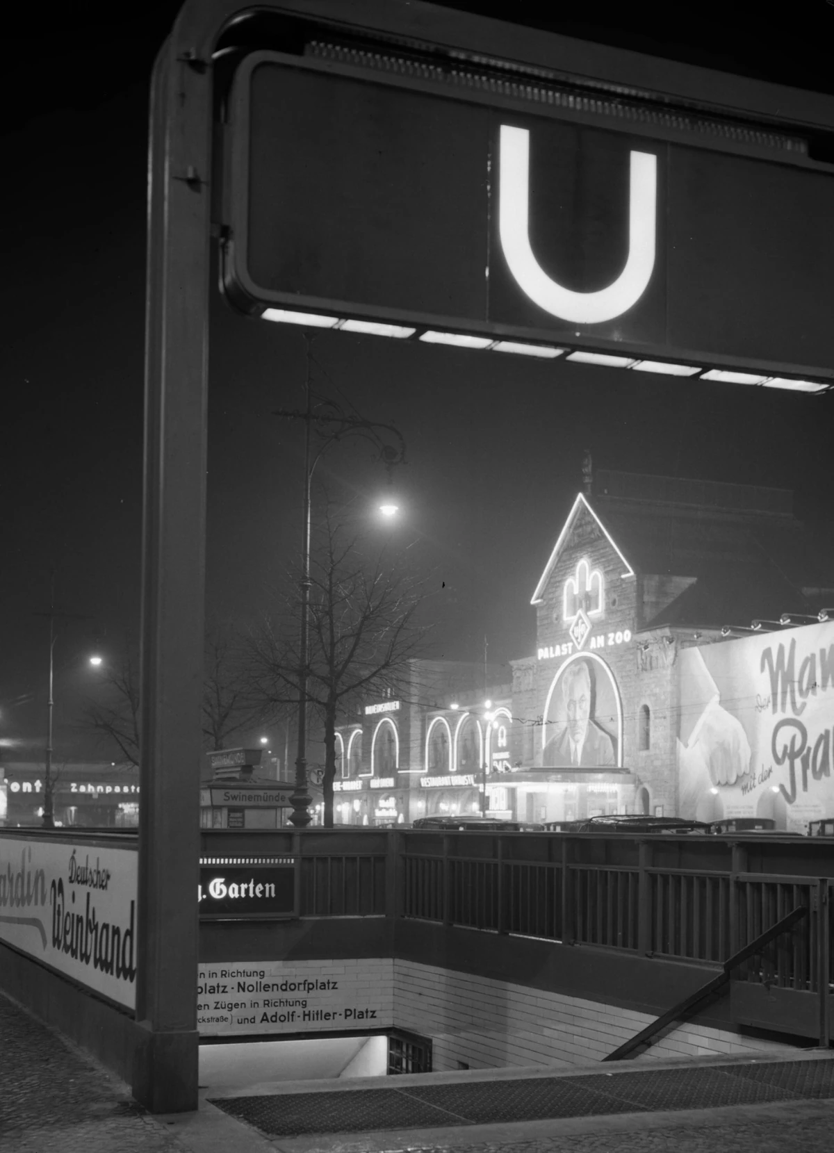 Berlín, Hardenbergstraße, 1 de enero de 1938. Fotografía de Willem van de Poll. Nationaal Archief de los Países Bajos, NL-HaNA 2.24.14.02 0 191-0463.