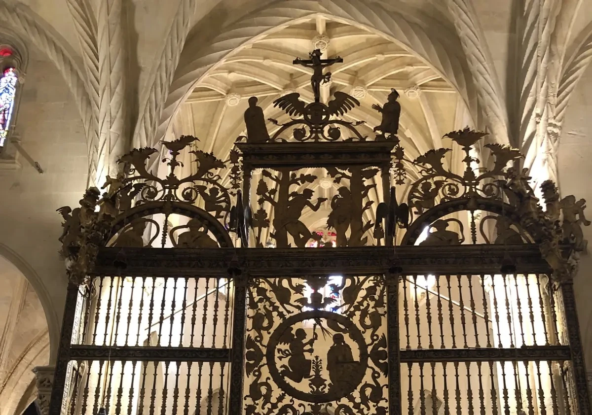 Reja renacentista de la catedral de Orihuela